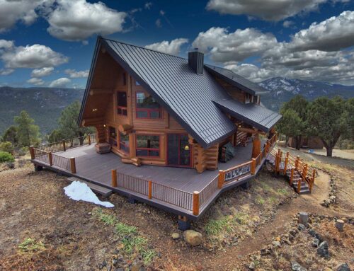 Mountain Top Views – Log Cabin on 5 acres – $1,500,000 – 4560 Bald Mountain Road